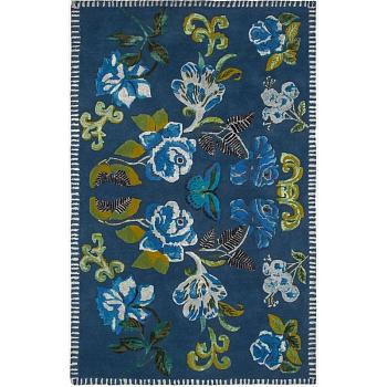 RUGDG0901, Eleonora, Cobalt, Designers Guild