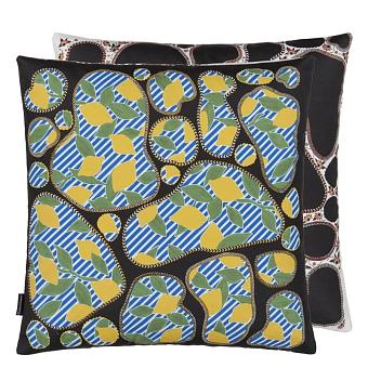 Подушка CCCL0633, Lemon Pebbles, Citron, Christian Lacroix 50 x 50см 