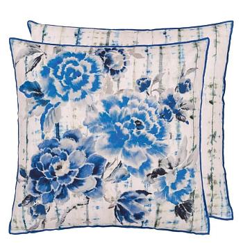 CCDG1392, Kyoto Flower, Indigo, Designers Guild